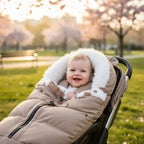 Chancelière Universelle Poussette Bébé 0-3 Ans – Cocon Chaud Hypoallergénique, Installation 30 Sec | TrioNest™ Mon Adorable Bébé
