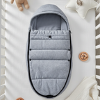 Chancelière Poussette Bébé 4-en-1 – Imperméable, Zip Bidirectionnel, Compatible 99% Poussettes | TrioNest™ mon adorable bebe
