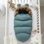 Chancelière Doudoune Bébé 0-3 Ans – Coton & Flanelle, Multi-Usages, Waterproof, Face Amovible | TrioNest™ mon adorable bebe