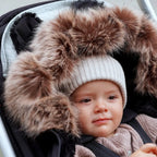 Chancelière Doudoune Bébé 0-3 Ans – Coton & Flanelle, Multi-Usages, Waterproof, Face Amovible | TrioNest™ mon adorable bebe