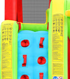 Château Gonflable avec Souffleur Enfant 3-10 Ans – Toboggan, Piscine, Basket, 159 kg | TrioNest™ mon adorable bebe