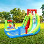 Château Gonflable avec Souffleur Enfant 3-10 Ans – Toboggan, Piscine, Basket, 159 kg | TrioNest™ mon adorable bebe