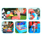 Château Gonflable Glissière Enfant 3-12 Ans – Piscine Balles, Zone Grimpe, Oxford 840D, ICTI | ZoomSlide by TrioNest™ Mon Adorable Bébé