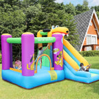 Château Gonflable Toboggan Enfant 3-12 Ans – Design Chien, Saut & Escalade, Oxford, EN71 | WoofSlide by TrioNest™ Mon Adorable Bébé