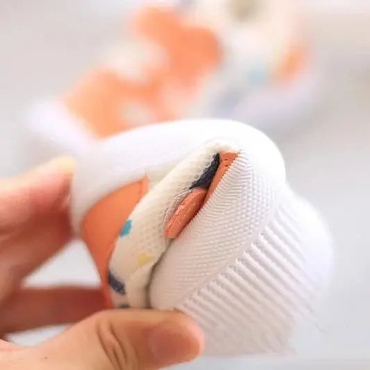 Chaussure Bébé Velcro FitNest – Mesh Respirant, Semelle Caoutchouc, 0-2 Ans | TrioNest™ Mon Adorable Bébé