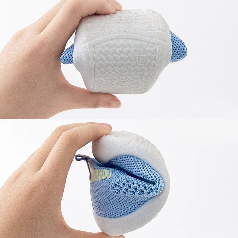 Chaussures Bébé Maille Respirante – Premiers Pas, Antidérapante, Protection Orteils, Lavable 30° | BreezStep by TrioNest™ mon adorable bebe