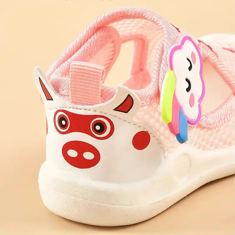 Chaussures Bébé Maille Respirante 6-48 Mois – Scratch, Antidérapantes, Anti-Chocs, Lavable | MeshStep by TrioNest™ Mon Adorable Bébé