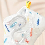 Chaussures Bébé Maille Respirante 6-48 Mois – Scratch, Antidérapantes, Anti-Chocs, Lavable | MeshStep by TrioNest™ Mon Adorable Bébé