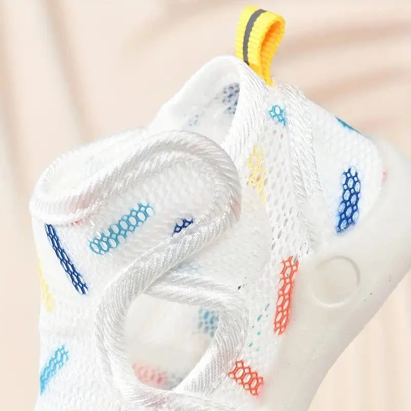 Chaussures Bébé Maille Respirante 6-48 Mois – Scratch, Antidérapantes, Anti-Chocs, Lavable | MeshStep by TrioNest™ Mon Adorable Bébé