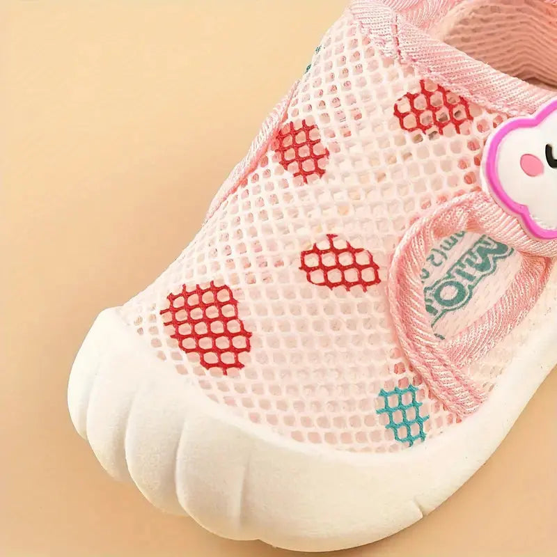 Chaussures Bébé Maille Respirante 6-48 Mois – Scratch, Antidérapantes, Anti-Chocs, Lavable | MeshStep by TrioNest™ Mon Adorable Bébé