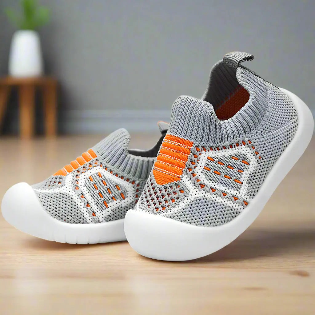 Chaussures Souples Respirantes FlexNest – Maille Respirante, Semelle Antidérapante, 0-4 Ans | TrioNest™ Mon Adorable Bébé