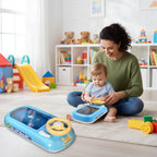 Circuit Voiture Enfant Volant Interactif 360° – Sons, Mode Éducatif, 4 Ventouses, CE, 4-12 Ans | WheelDrive360 by TrioNest™
