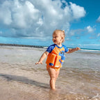 Combinaison de Bain Flottante Enfant TrioNest™ AQUAGLIDE™ | 8 Flotteurs EVA Amovibles | Anti-UV | 12 Mois à 6 Ans