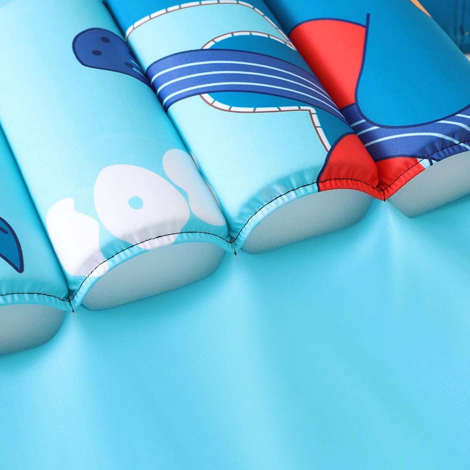 Combinaison de Bain Flottante Enfant TrioNest™ AQUAGLIDE™ | 8 Flotteurs EVA Amovibles | Anti-UV | 12 Mois à 6 Ans