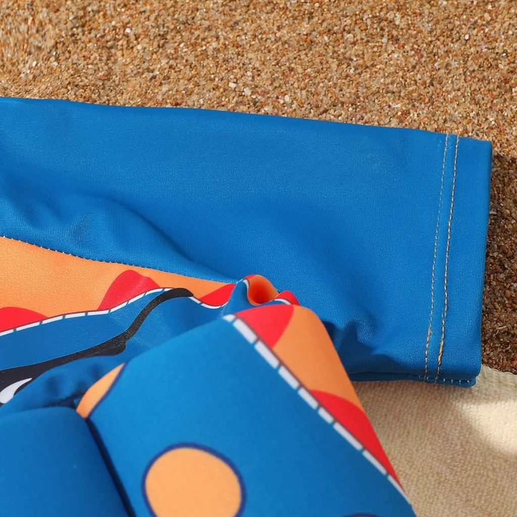 Combinaison de Bain Flottante Enfant TrioNest™ AQUAGLIDE™ | 8 Flotteurs EVA Amovibles | Anti-UV | 12 Mois à 6 Ans