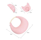 Coussin d'Allaitement Portable Motif Animaux – Soutien Bras & Dos, Anti-Nuque Plate, Mains Libres | TrioNest™