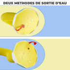 Douchette de Bain Bébé à Motifs d'Animaux – Poignée Ergonomique, Jet Doux, Jouet Bain & Piscine | TrioNest™