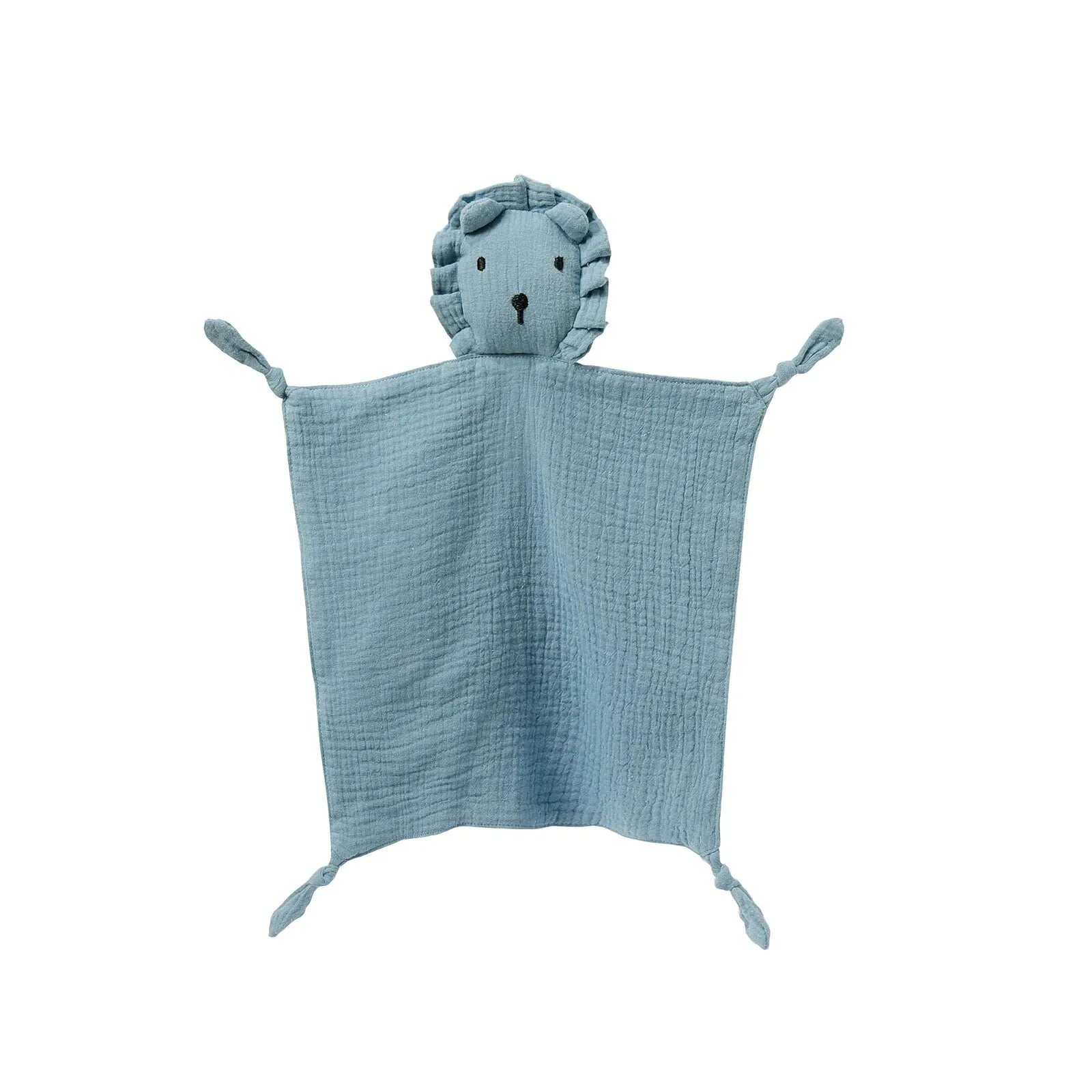 Doudou Lion Bébé LéoNest™ – Peluche Ultra-Douce Endormissement & Éveil Sensoriel 5 Couleurs 0-12 Mois | TrioNest™