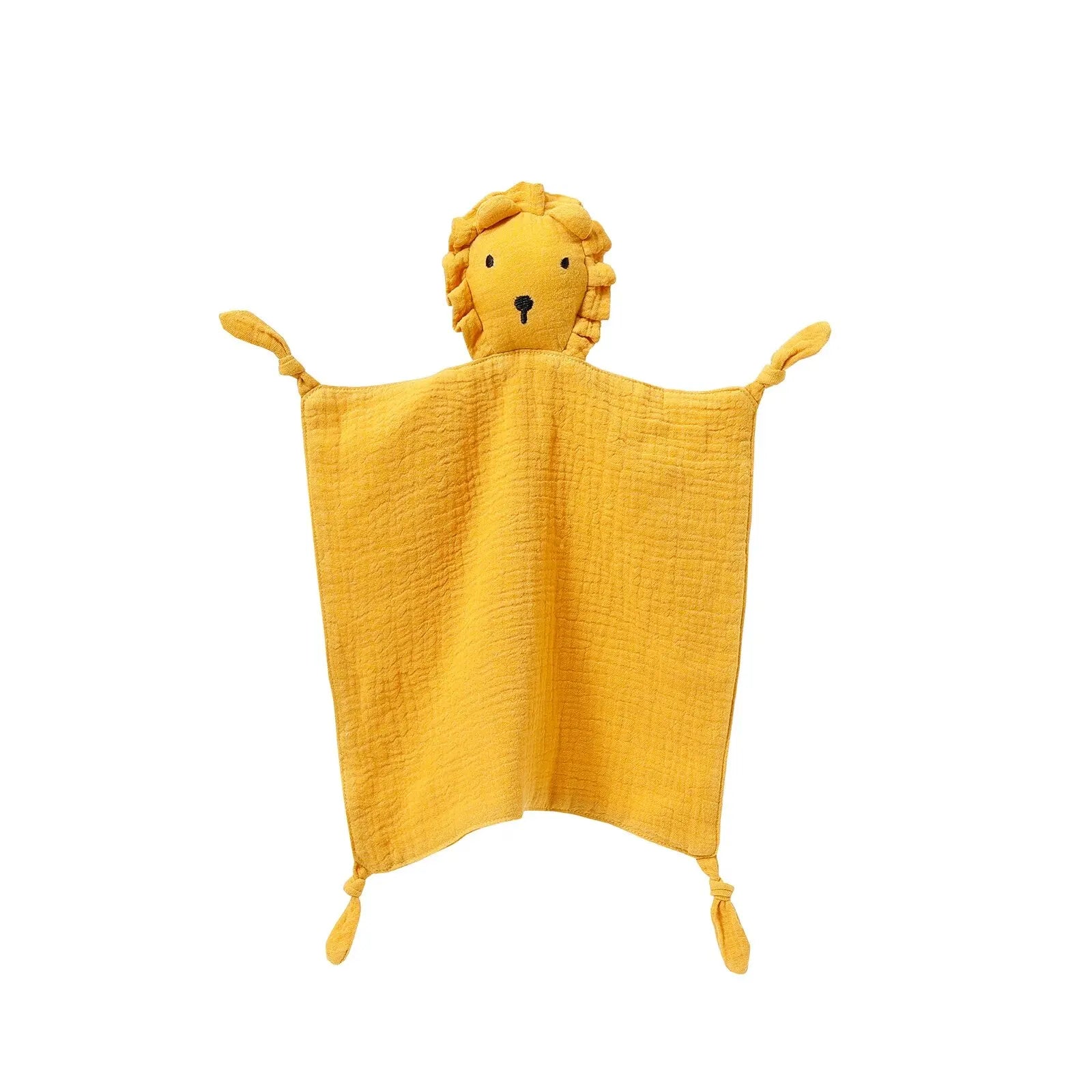 Doudou Lion Bébé LéoNest™ – Peluche Ultra-Douce Endormissement & Éveil Sensoriel 5 Couleurs 0-12 Mois | TrioNest™