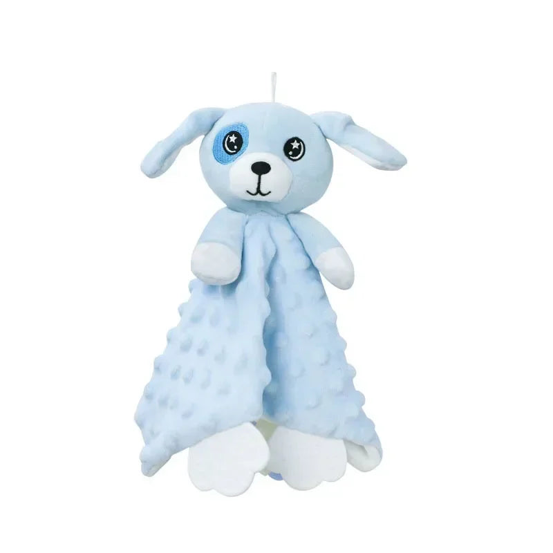 Doudou Personnalisé Animaux Mignons MignonNest™ – Prénom Brodé, Peluche Douce Cadeau Naissance & Baptême | TrioNest™