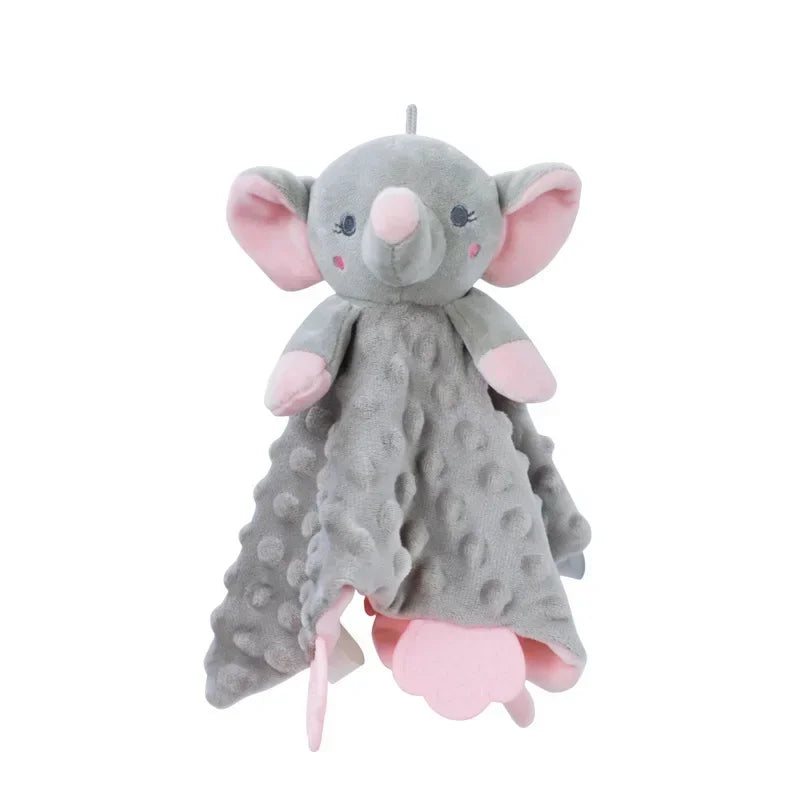 Doudou Personnalisé Animaux Mignons MignonNest™ – Prénom Brodé, Peluche Douce Cadeau Naissance & Baptême | TrioNest™
