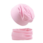 Ensemble Bonnet et Écharpe pour Enfants – Coton Spandex, 4-48 Mois, Multi-Coloris | TrioNest™