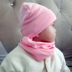 Ensemble Bonnet et Écharpe pour Enfants – Coton Spandex, 4-48 Mois, Multi-Coloris | TrioNest™