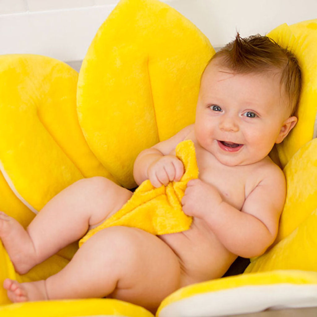 Fleur de Bain pour Bébé – Pétales Antidérapants, Tapis de Jeu, Toutes Baignoires | TrioNest™