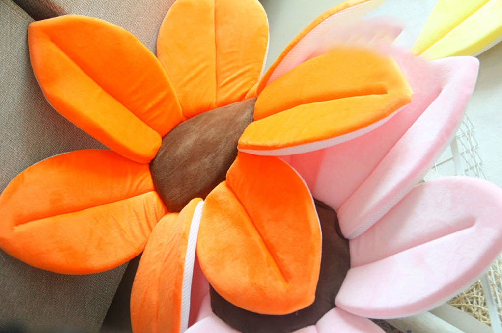 Fleur de Bain pour Bébé – Pétales Antidérapants, Tapis de Jeu, Toutes Baignoires | TrioNest™