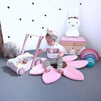 Fleur de Bain pour Bébé – Pétales Antidérapants, Tapis de Jeu, Toutes Baignoires | TrioNest™