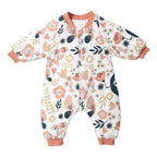 Gigoteuse Bébé Hiver FloralWarm — TOG 2.5, Double Fermeture Éclair, Motif Fleuri, Tailles M/L/XL | TrioNest™