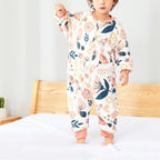 Gigoteuse Bébé Hiver FloralWarm — TOG 2.5, Double Fermeture Éclair, Motif Fleuri, Tailles M/L/XL | TrioNest™