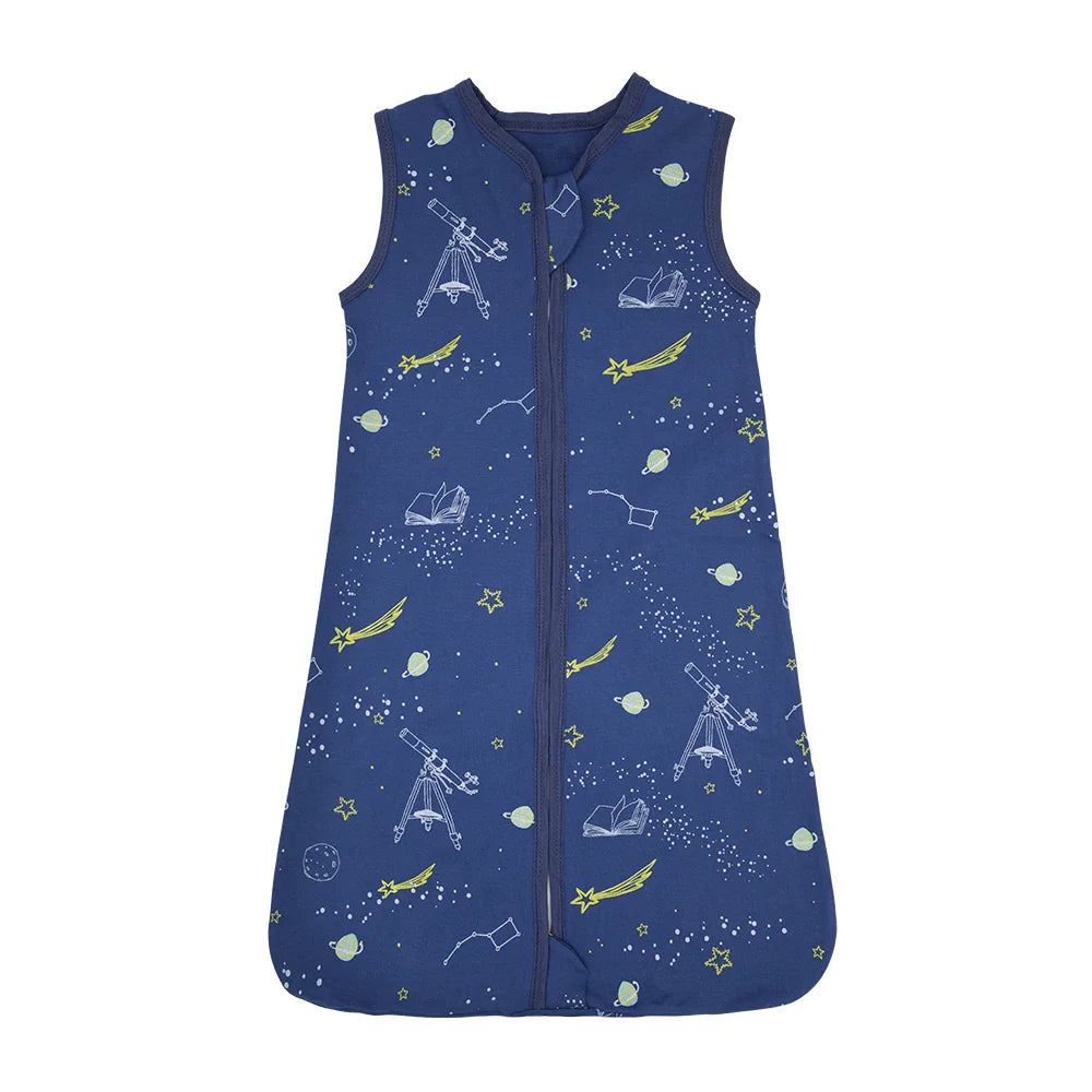 Gigoteuse Été Motifs Étoiles | TrioNest™ – Légère & Respirante, Fermeture Éclair, 3 Coloris, 3-18 Mois