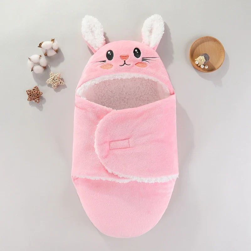 Gigoteuse Hiver Bébé Motifs Animaux ZooNest™ – Coton Naturel Doublure Polaire Sécurité 0-9 Mois 4 Motifs | TrioNest™