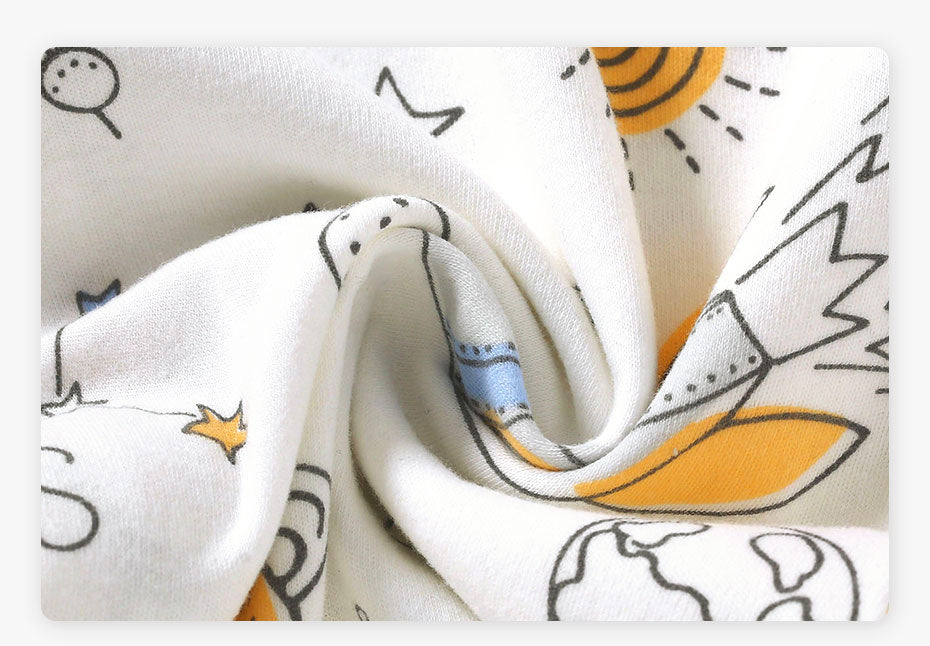 Gigoteuse d'Été Bébé DreamMotif — Coton 100% Naturel, TOG 1.0, Motifs Animaux & Étoiles, 6-18 Mois | TrioNest™