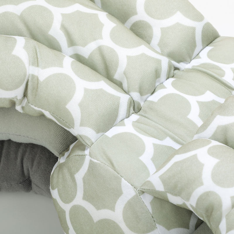 Coussin d'Allaitement Ergonomique – Soutien Dos, Cou & Bras, Housse Lavable, Cadeau Naissance | TrioNest™