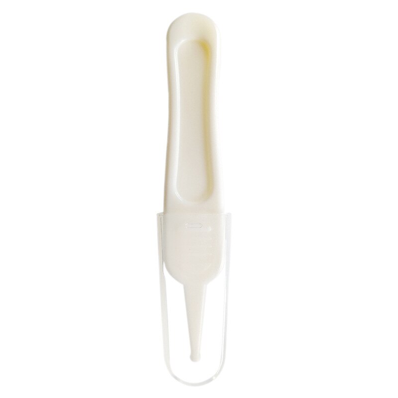 Pince de Nettoyage pour Bébé – Nez, Oreilles, Yeux & Nombril, Embout Rond, Plastique ABS, Couvercle Hygiénique | NasoCare by TrioNest™