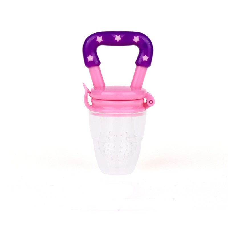Tétine Grignoteuse de Fruit pour Bébé | TrioNest™ – Silicone Sans BPA, 3 Tailles, 4 Coloris, Dès 3 Mois