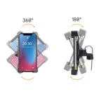 Kinderwagen-Zubehör, universeller, um 360 Grad drehbarer Handyhalter, Fahrradtelefonhalterung für iPhone GPS-Gerät
