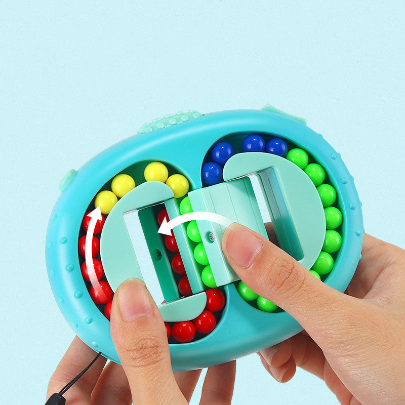 Jouet Casse-Tête Rotatif pour Enfants – Billes, Couleurs Pastels, Loin des Écrans | TrioNest™