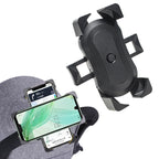 Kinderwagen-Zubehör, universeller, um 360 Grad drehbarer Handyhalter, Fahrradtelefonhalterung für iPhone GPS-Gerät