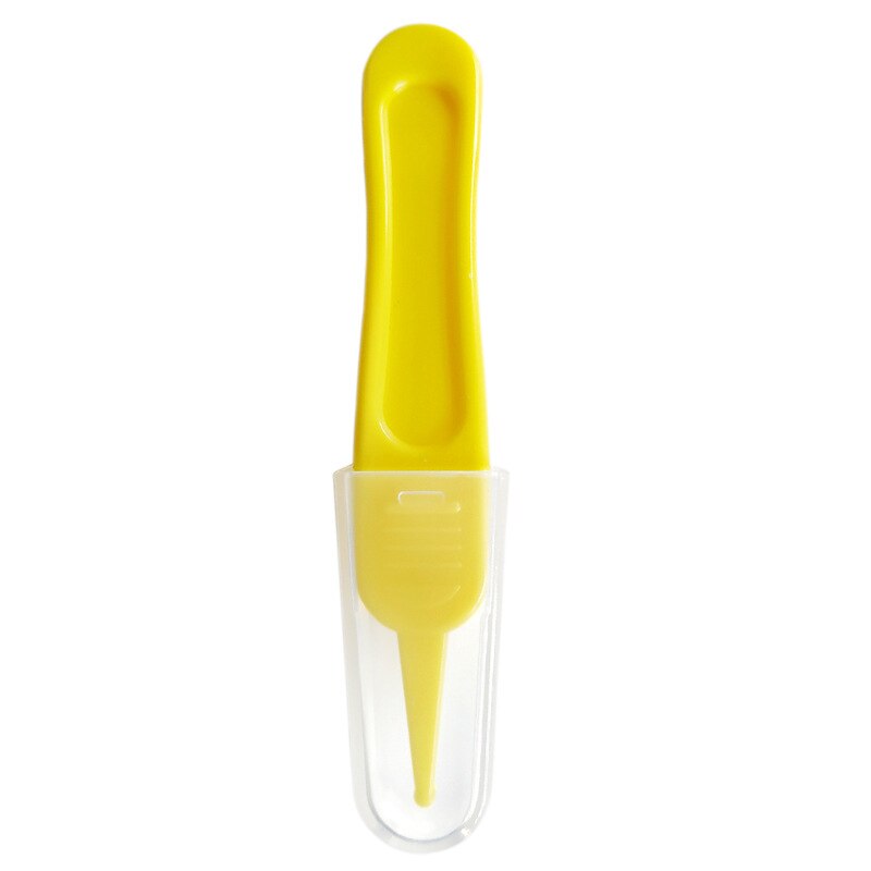 Pince de Nettoyage pour Bébé – Nez, Oreilles, Yeux & Nombril, Embout Rond, Plastique ABS, Couvercle Hygiénique | NasoCare by TrioNest™
