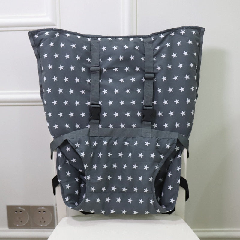 Harnais de Chaise pour Bébé | TrioNest™ – Coton Bio Lavable, 6-30 Mois, 17 kg Max, 7 Coloris