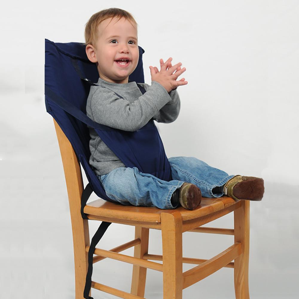 Harnais de Chaise pour Bébé | TrioNest™ – Coton Bio Lavable, 6-30 Mois, 17 kg Max, 7 Coloris