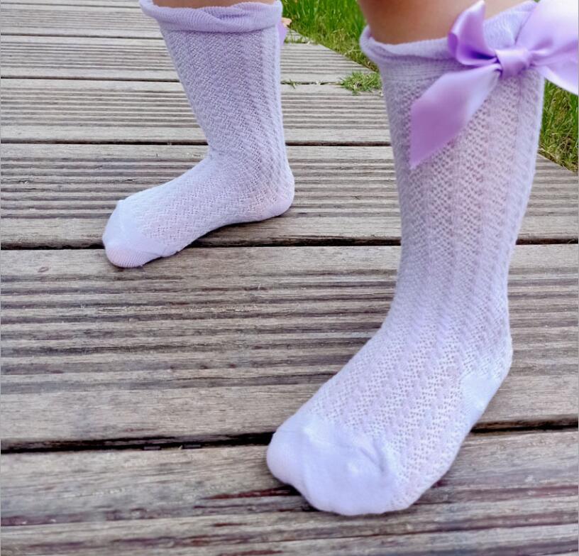Chaussettes Hautes Bébé Fille Nœud Papillon 0-3 Ans – Douces, Respirantes, Plusieurs Coloris | ButterflyKnee by TrioNest™ mon adorable bebe