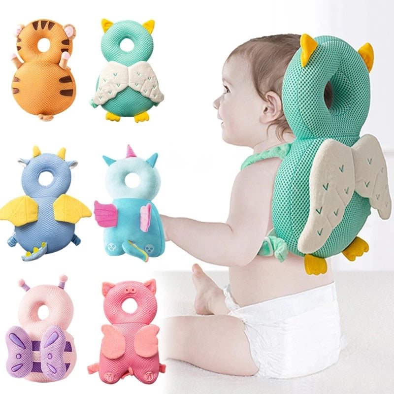 Coussin de Protection Anti-Chute pour Bébé – Ajustable, Multi-Motifs, Premiers Pas | TrioNest™