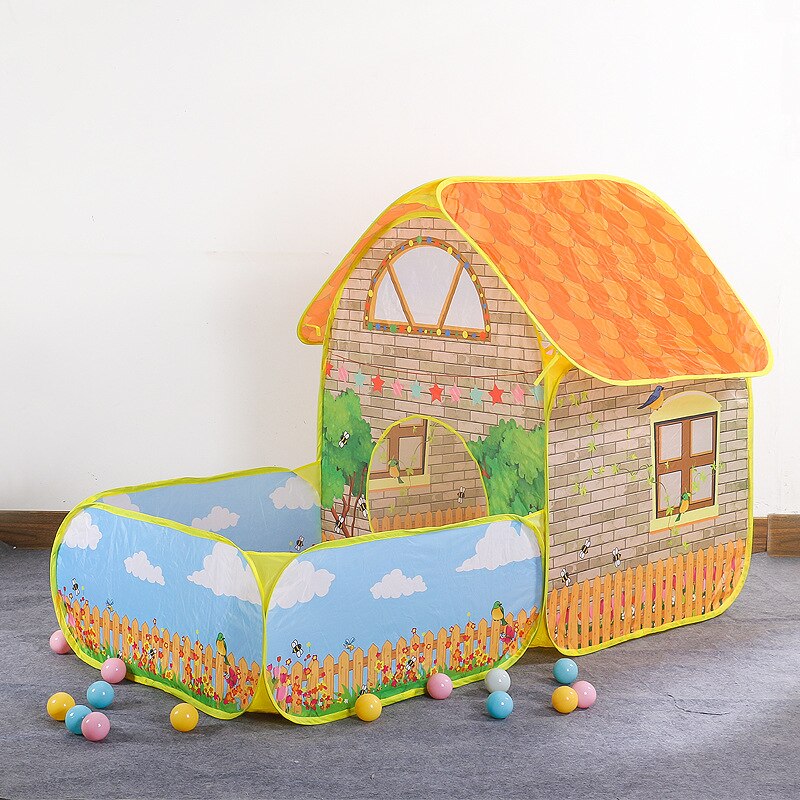 Tente Piscine à Balles Enfant BallNest™ – Anti-Moustiques, Respirante & Pliable Intérieur Extérieur 0-6 Ans | TrioNest™