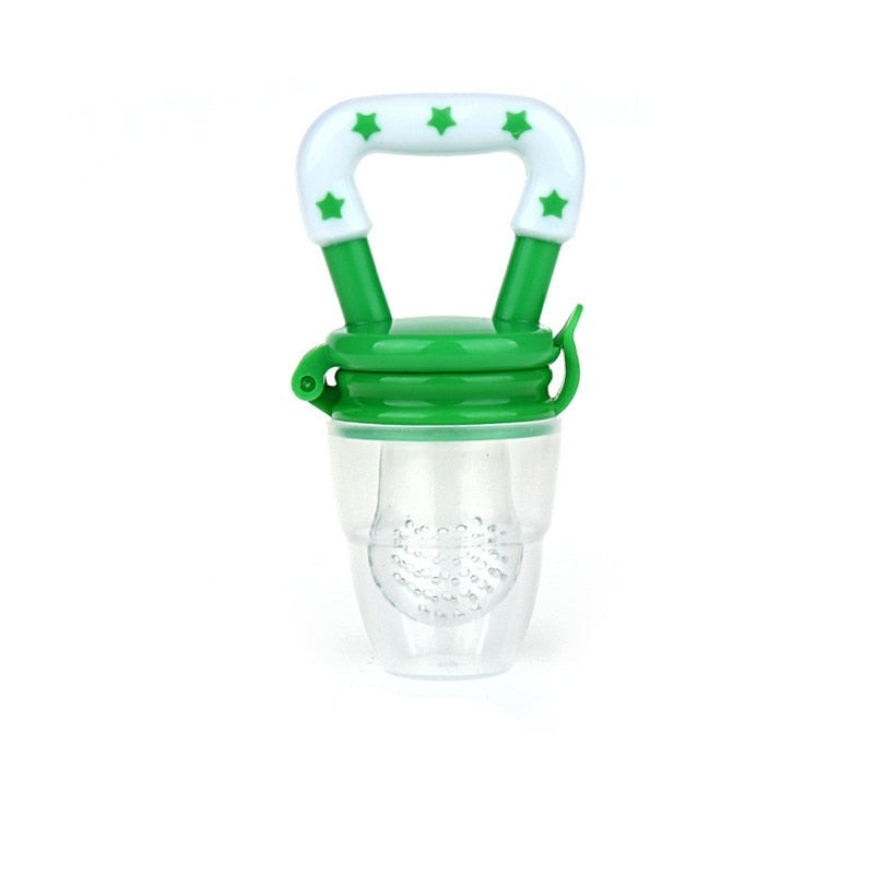 Tétine Grignoteuse de Fruit pour Bébé | TrioNest™ – Silicone Sans BPA, 3 Tailles, 4 Coloris, Dès 3 Mois