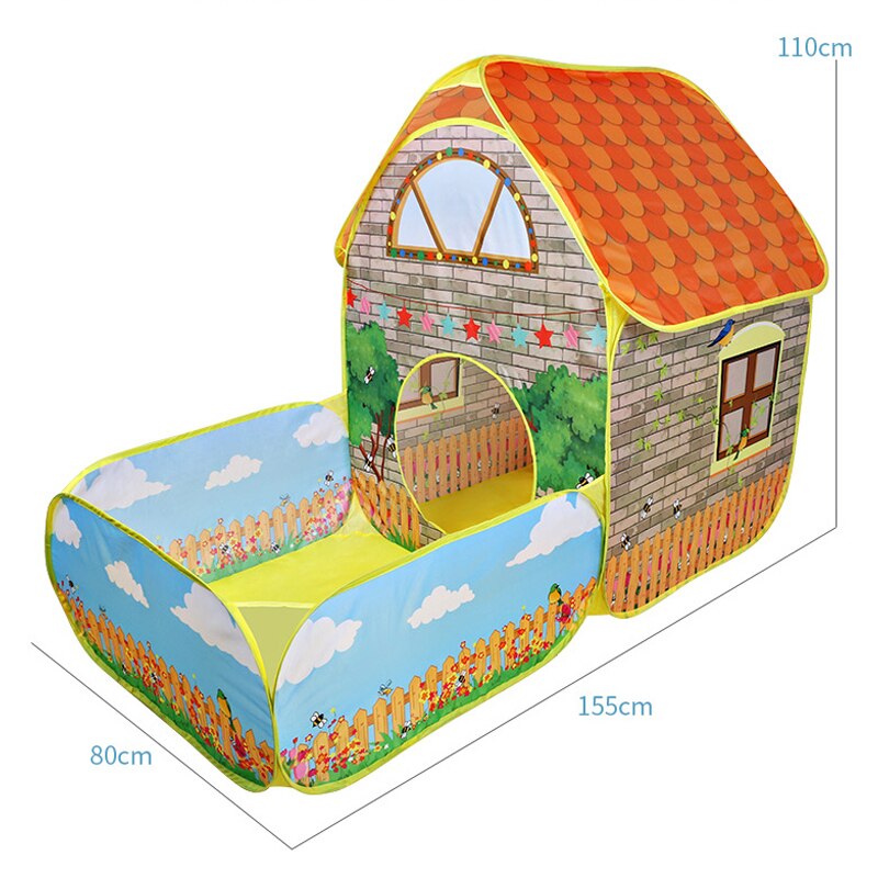 Tente Piscine à Balles Enfant BallNest™ – Anti-Moustiques, Respirante & Pliable Intérieur Extérieur 0-6 Ans | TrioNest™