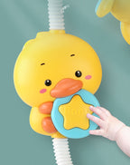 Douchette de Bain Bébé à Motifs d'Animaux – Poignée Ergonomique, Jet Doux, Jouet Bain & Piscine | TrioNest™
